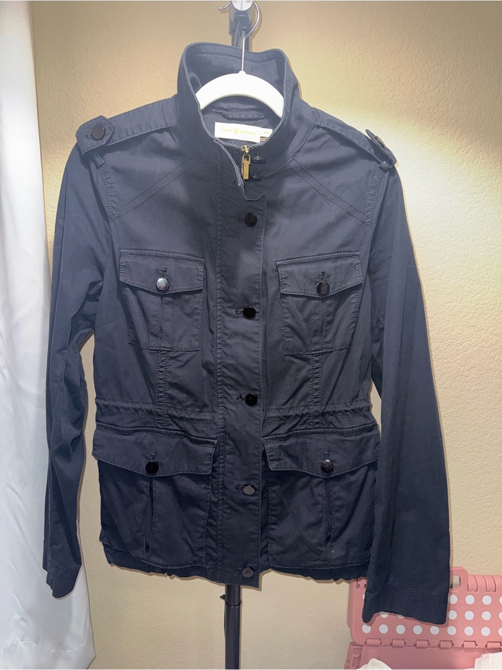 Tory Burch Black Utility Jacket